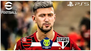 eFootball 2022 - Flamengo x São Paulo | PS5 Gameplay