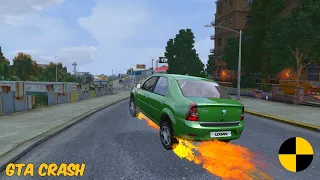 GTA 4 CRASH TESTING REAL CAR 297