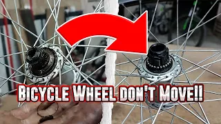 Pedals turn, but bike doesn't move | fix bike freewheel