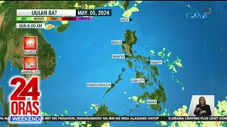 Easterlies o ang mainit na hanging galing Pasipiko, umiiral pa rin sa bansa | 24 Oras Weekend