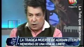 Adrián Otero con Chiche