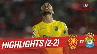 Highlights RCD Mallorca vs UD Las Palmas (2-2)