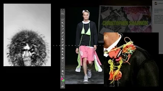 Judy Blame on Christopher Shannon S/S 16: Voicemail