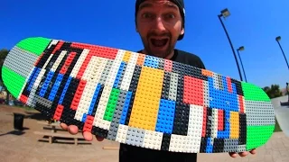 LEGO SKATEBOARD! | YOU MAKE IT WE SKATE IT EP 26