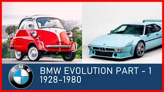 BMW Evolution 1928-2020 | Part-1 1928-1980