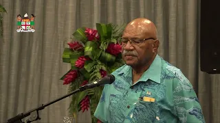 Honourable Prime Minister Sitiveni Rabuka attending Samoa's Independence Anniversary.