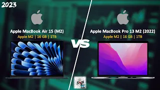 MacBook Air 15 vs MacBook Pro 13 M2