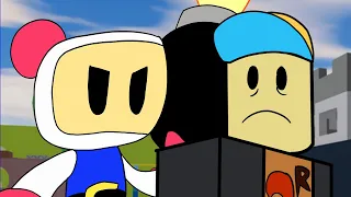 Builderman vs Bomberman #shorts