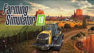 Farming Simulator 18 | gameplay walkthrough part 1 | Red Chilli | android iOS