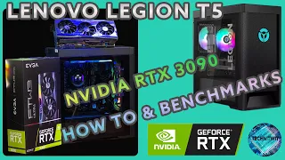 Lenovo Legion T5 Gaming Pc - Lets Max out this bad ass PC with a cool GPU - RTX 3090 & How to