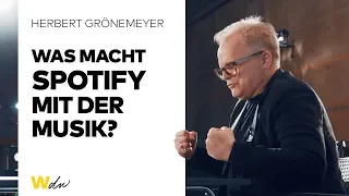 Was macht Spotify mit der Musik?