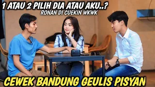 PRANK SHOLAWAT ❗ CEWEK BANDUNG BINGUNG PILIH SIAPA, RONAN DI CUEKIN WKWK