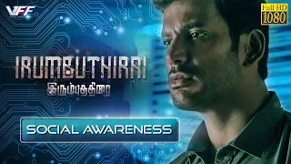 Irumbu Thirai - Social Awareness | Vishal, Samantha Akkineni, Arjun