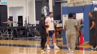 LUKA DONCIC, KYRIE & MAVS BACK TO TODAYS MORNING PRACTICE AFTER LAST NIGHTS GAME 3 WIN VS CLIPPERS