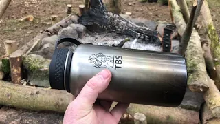 TBS (The Bushcraft Store) - first boil over an open fire