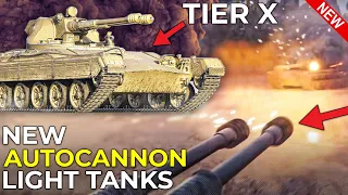 First AUTOCANNON Light Tanks in World of Tanks - VZ. 71