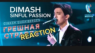 DIMASH -SINFUL PASSION REACTION #dimashkudaibergen #dimash #singing #vocals #reactions #music