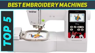 Top 5 Best Embroidery Machines 2023