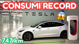 Dopo 62000 km RIESCE ancora a STUPIRMI. Prova di AUTONOMIA reale di TESLA Model 3. Dettaglio "COSTI"