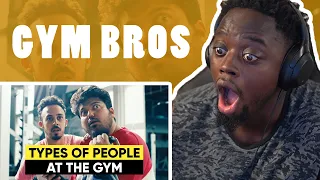 Reacting To Types Of People At The Gym | Jordindian