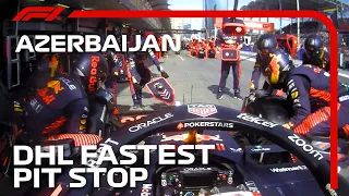 Checo Goes Fastest in the Pits Too! | 2023 Azerbaijan Grand Prix | DHL