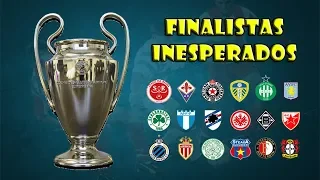 Equipos más sorpresivos que jugaron finales de Champions League