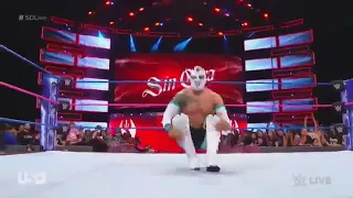 Sin cara vs. Baron corbin smackdown live, october 24,2017 [full match] HD