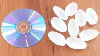 Amazing creative crafting out of Old cd disc & Plastic spoon | Diy Wall decorating idea