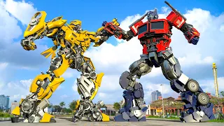 Transformers Rise Of The Beasts | New Movies 2024 | Optimus Prime vs Bumblebee Final Battle [HD]