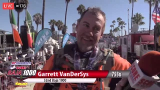 Garret Vandersys 2019 Baja 1000 Pro Ironman finisher interview