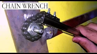 How to make Chain Wrench easy |Suman Mondal|