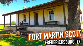 Fredericksburg's Fort Martin Scott, The Foundation For Which The Town Stood Strong