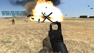 Project Reality Funny/Epic/Random Moments! #9 (Hat the Cas, Pistol kills, EXPLOSIONS!)