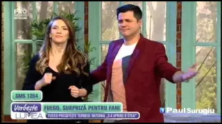 Paul Surugiu ~ Fuego: Sărut, femeie, mâna ta! ("Vorbeşte lumea", Pro TV, 28 mar. 2016)