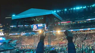 Wrestlemania XL: Jimmy Uso vs Jey uso entrances