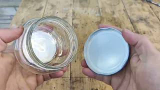 Having learned this secret, you will never throw away an empty glass jar. A brilliant idea