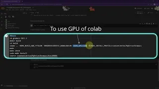Install gromacs on colab with GPU, run directly from Drive [NEW]