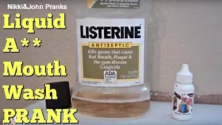 LIQUID A** MOUTHWASH PRANK - Top Girlfriend and Boyfriend Pranks