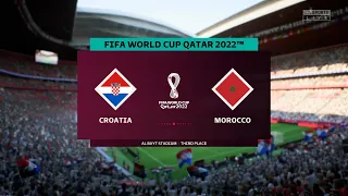 Croatia vs Morocoo | Third Place | FIFA World Cup Qatar 2022™ | FIFA 23 On PC