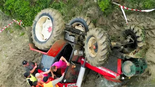 Tractor  Overturned in the Forest -  Traktoriada Zdechov | Tractor Show 2024