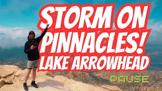 PINNACLES ARROWHEAD | Caught in a Storm | Hiking Adventure turns Dramatic