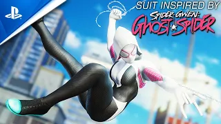 Realistic Ghost Spider (Spider-Gwen) Suit - Spider-Man PC MODS