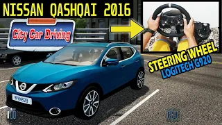 Nissan Qashqai 2016 - City Car Driving | Logitech G920 Steering Wheel Gameplay