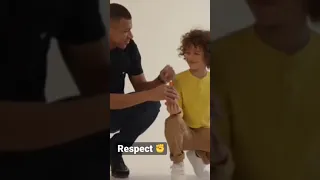 Mbappe loves kids