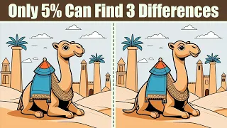Spot The Difference : Only 5% Can Find 3 Differences | Find The Difference #189