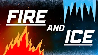 Fire and ice poem class 10 animation | Fire and ice class 10 English animation in Hindi /English