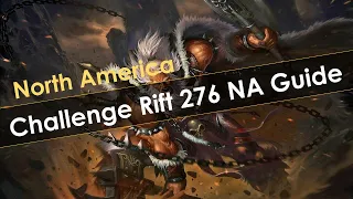 Diablo 3 Challenge Rift 276 NA Guide