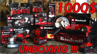 Big 1000$ UNBOXING Einhell Tools !?