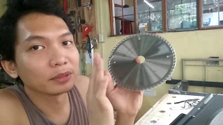 (Eng. Subs) Different Tooth counts for CIRCULAR SAW BLADES (tagalog)