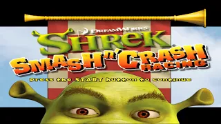 Shrek Smash n' Crash Racing PS2 Playthrough - Beasts Racing